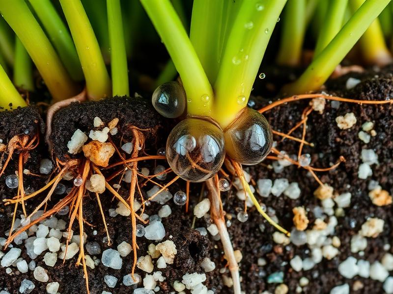 Rétention d'eau dans les substrats Florilène et Floricubes